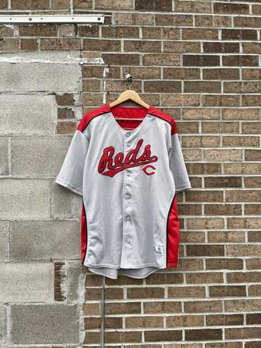 Vintage Starter MLB Cincinnati Reds Baseball Vest Jersey L Sz