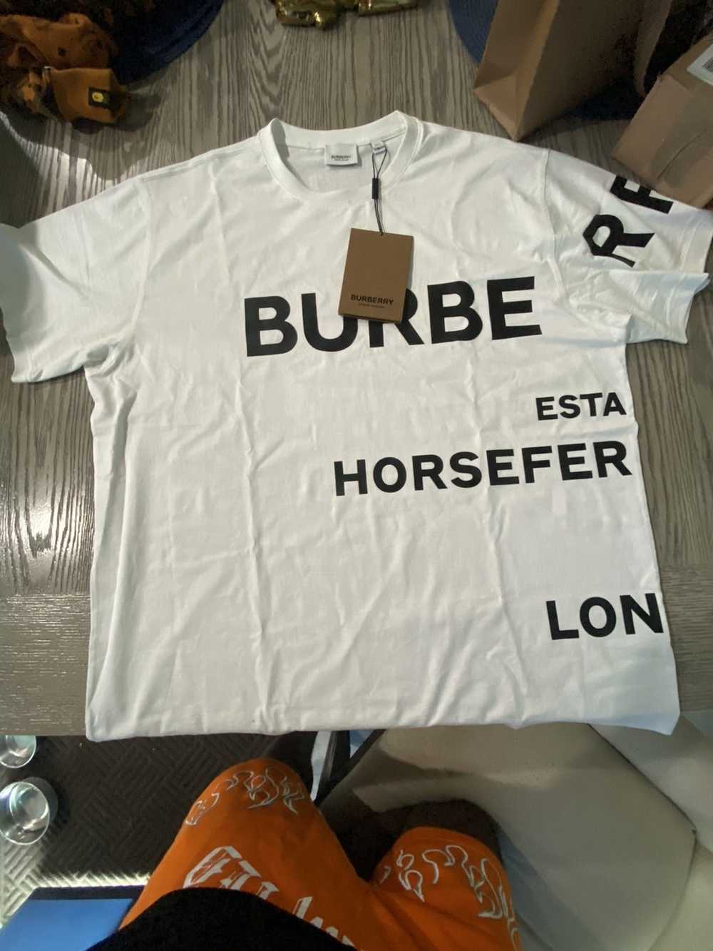 Burberry Burberry Horseferry Oversized T-shirt - image 1