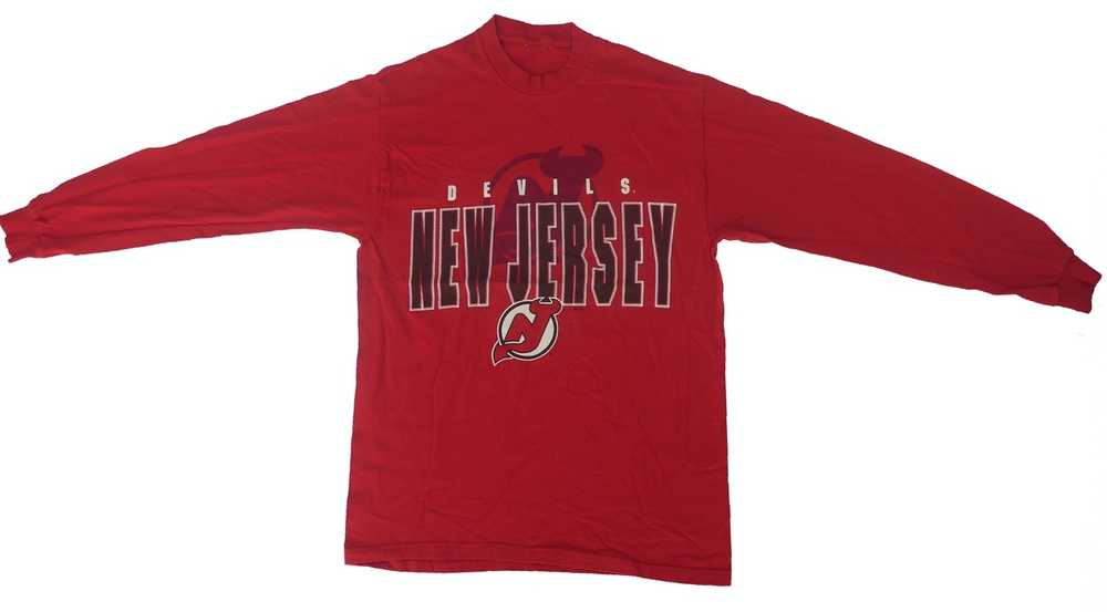 NHL × Vintage VTG NEW JERSEY DEVIL NHL T-Shirt - image 1