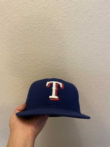 Texas Rangers 50th Anniversary New Era 59Fifty Fitted Hat (Stone Pinot –  ECAPCITY