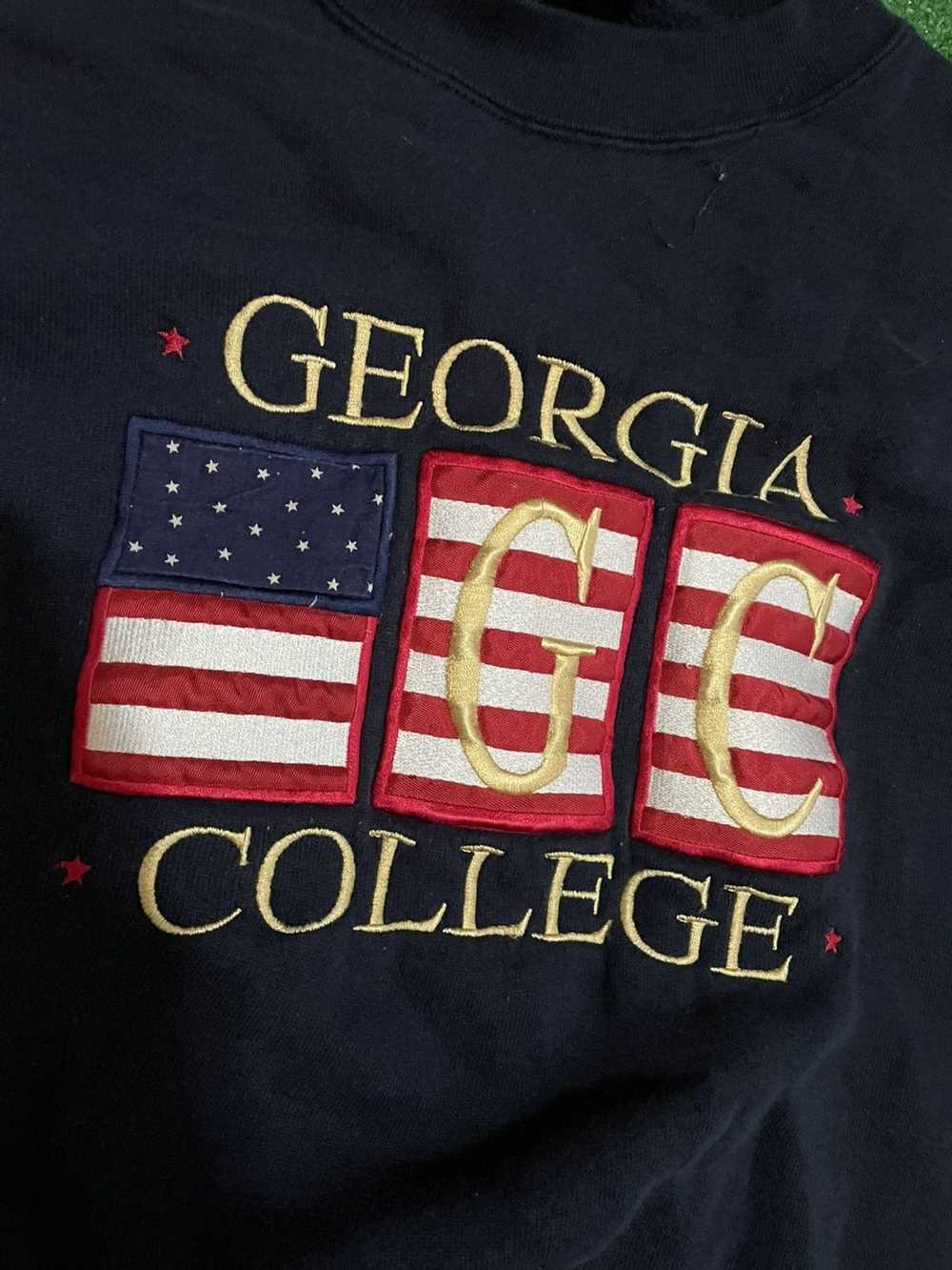 Vintage Vintage Georgia College Crewneck - image 2