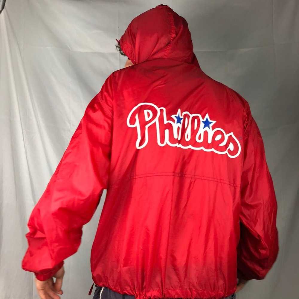 Vintage Vintage 1990s Phillies sport windbreaker … - image 4