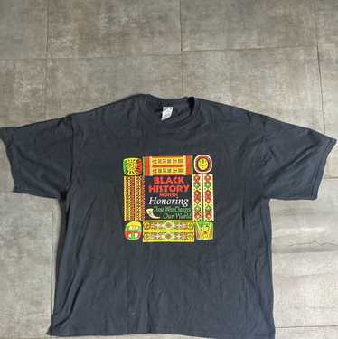 Vintage Vintage 90’s black history tee.