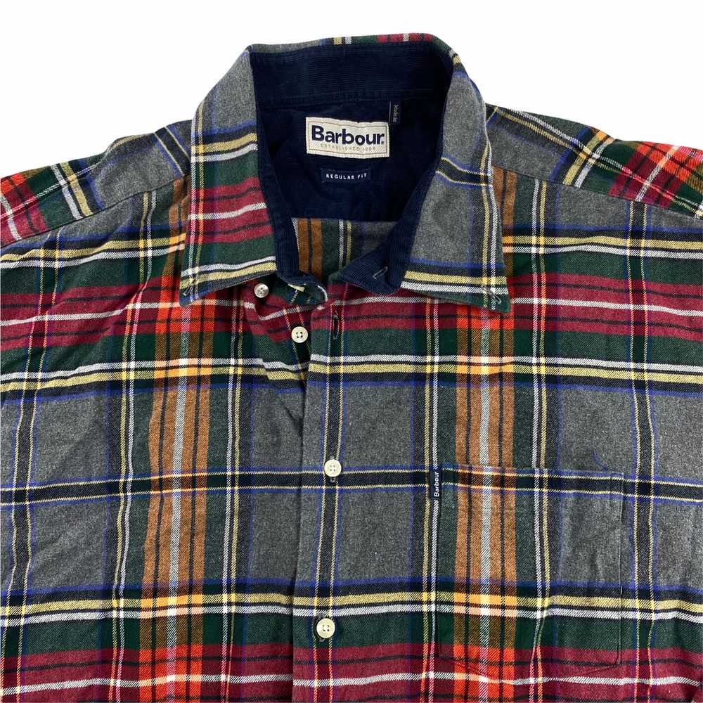Barbour tartan shirt. cotton szXL - image 2