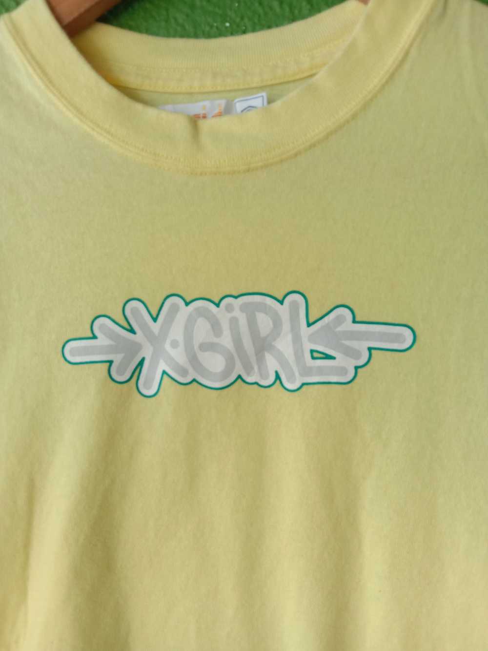 Japanese Brand X-girl spellout tee - image 9