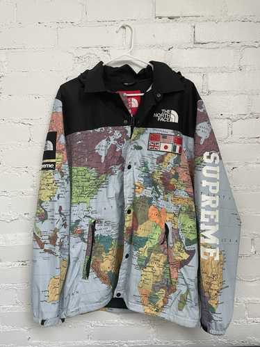 Supreme × The North Face Expedition Coaches Maps A