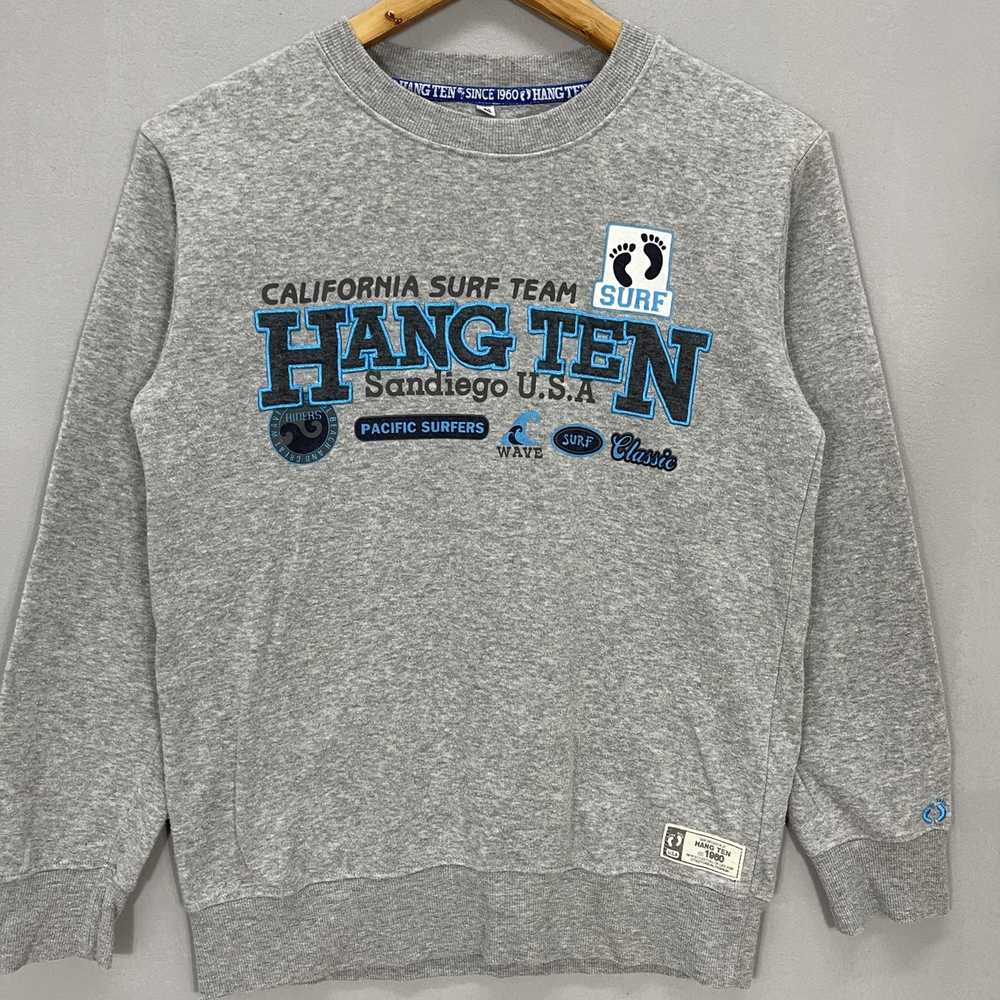 Hang Ten × Surf Style × Vintage Hang Ten Sweatshi… - image 2