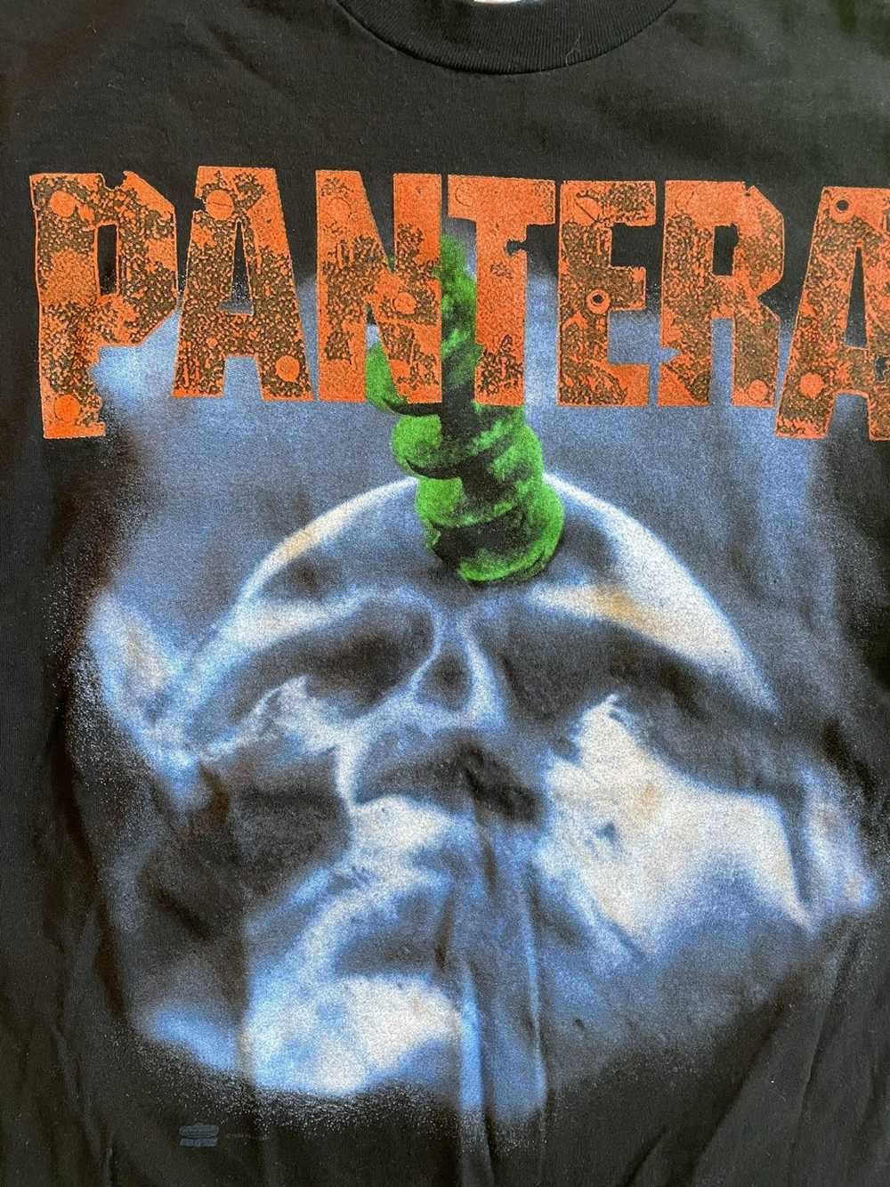 Hanes × Rock T Shirt × Vintage Vintage 90s Panter… - image 2