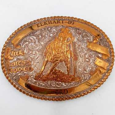 Other Little Britches Rodeo Trophy Belt Buckle Vi… - image 1