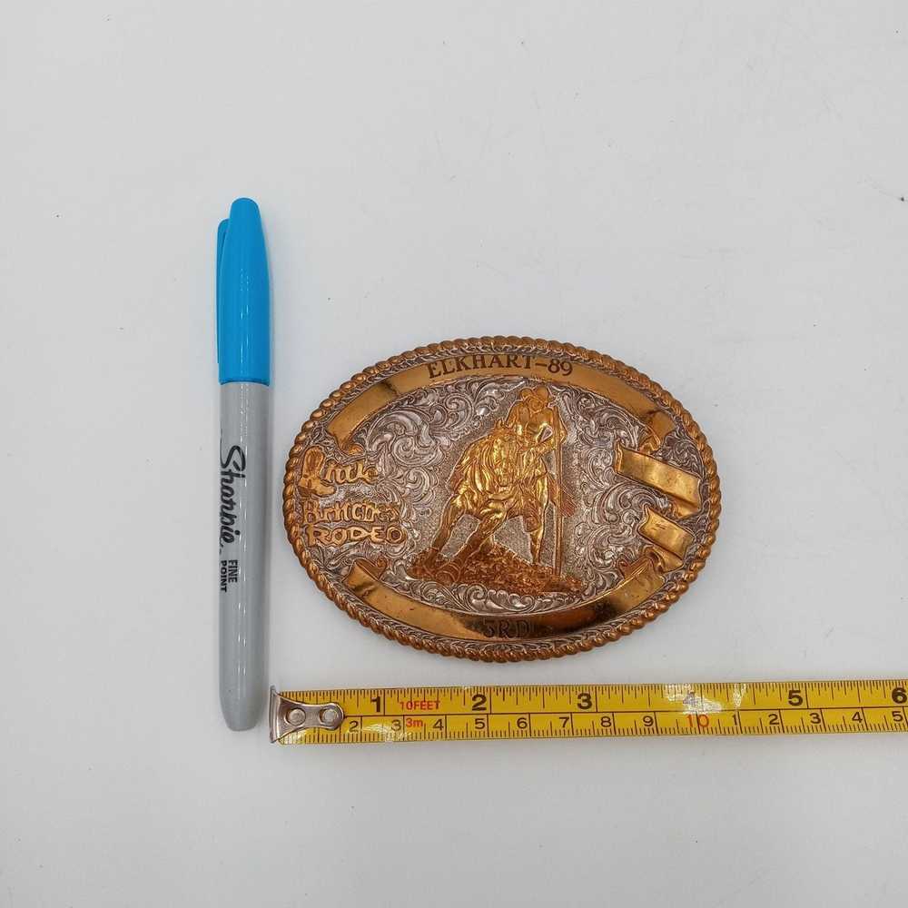 Other Little Britches Rodeo Trophy Belt Buckle Vi… - image 2
