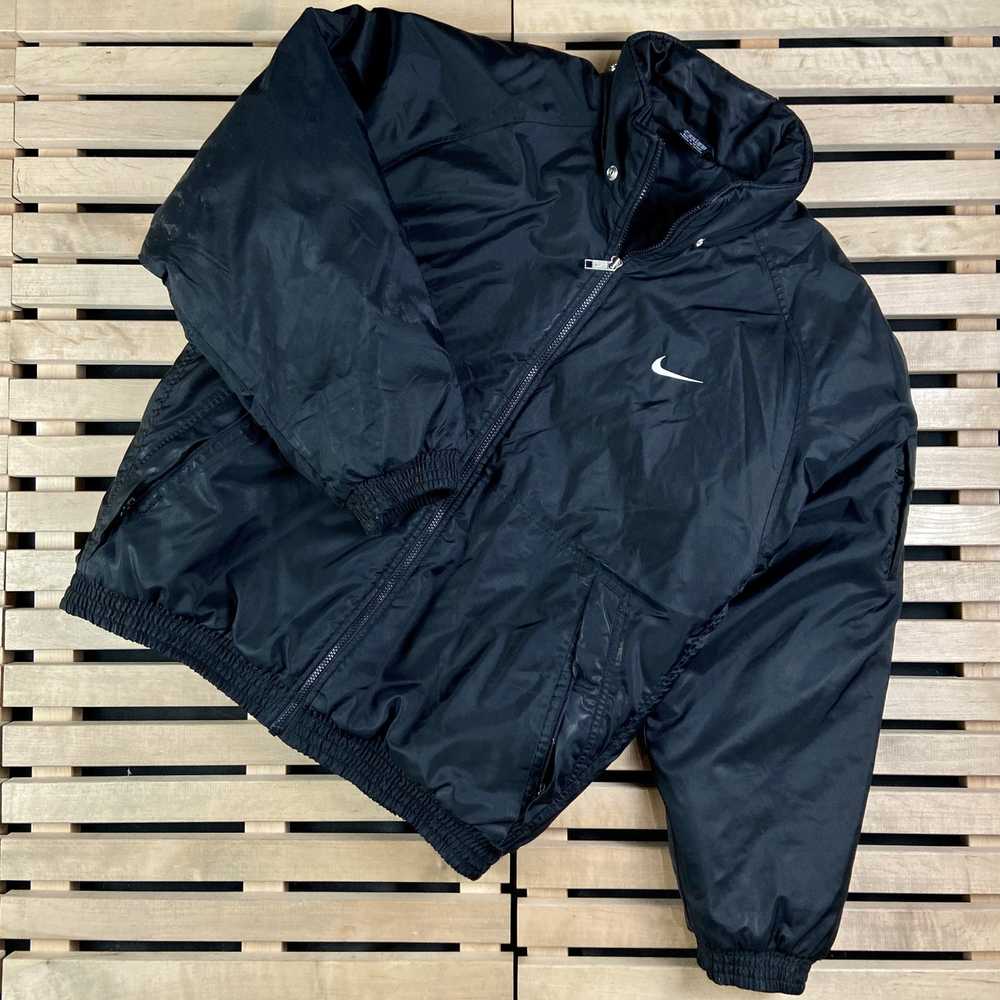 Nike × Streetwear × Vintage Mens Bomber Jacket Ni… - image 1