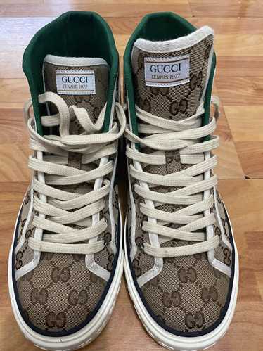 Gucci Gucci High Top Beige Tennis 1977 Sneakers