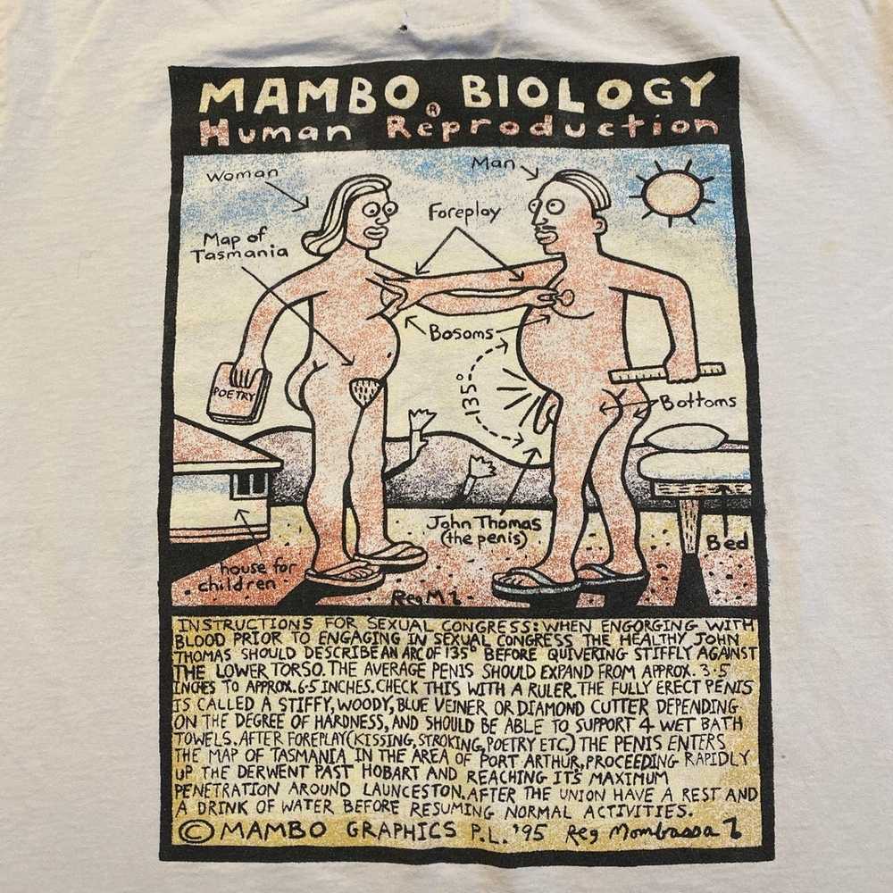Mambo Vintage 90’s Mambo biology human reproducti… - image 2