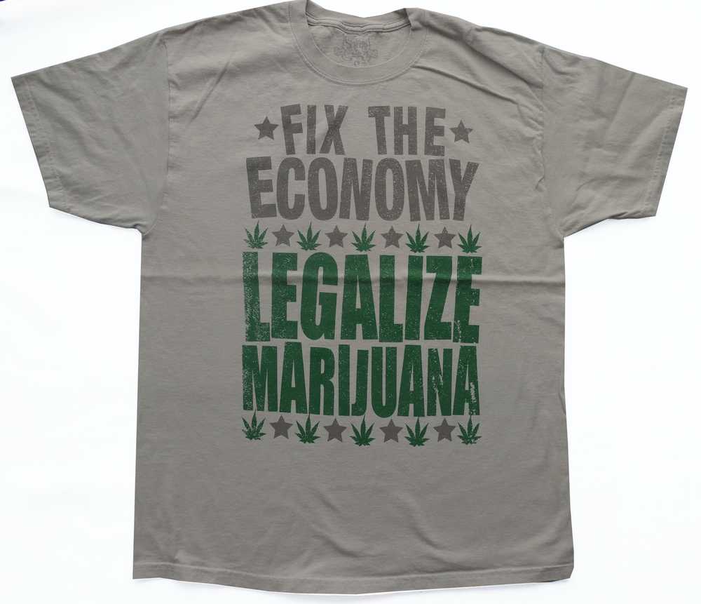 Brand FIX THE ECONOMY LEGALIZE MARIJUANA SPELLOUT… - image 1