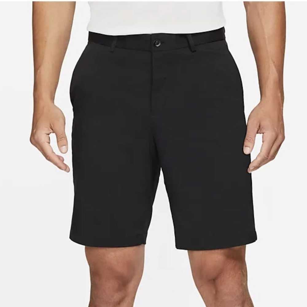 Nike NikeGolf √ DRI-FIT Black Chino Active Shorts… - image 1