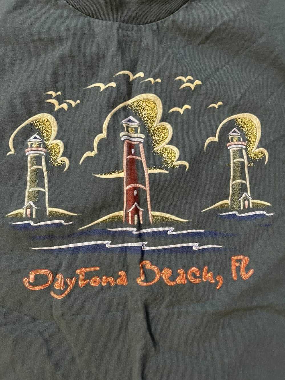 Daytona × Vintage Daytona Beach Puff Print Tee - image 3