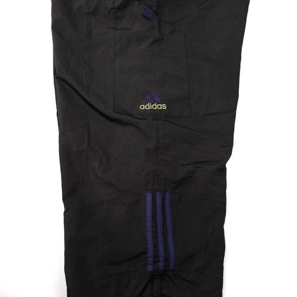 Adidas ADIDAS | Vintage 90s Black Jersey Track Pa… - image 7