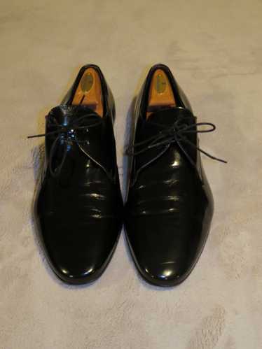 Burberry Prorsum Black Smooth Patent Leather Shoes