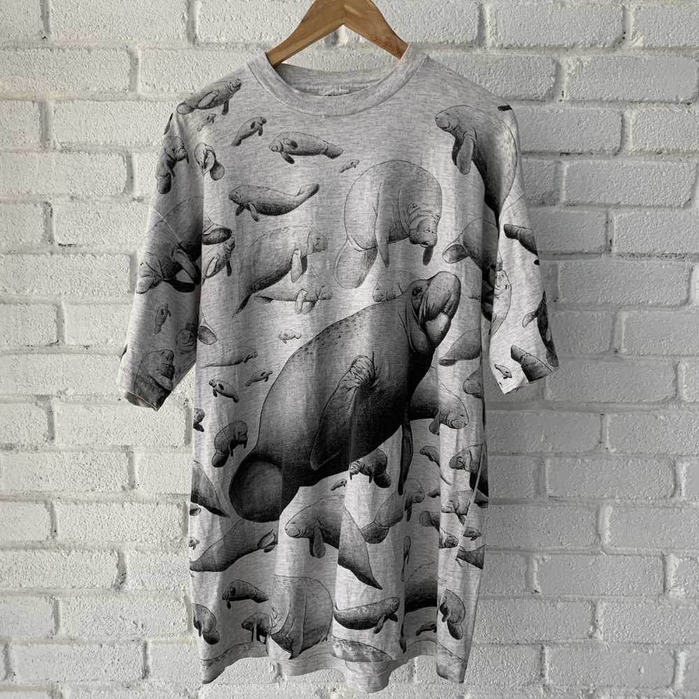 Vintage Dugong AOP Tee - image 1