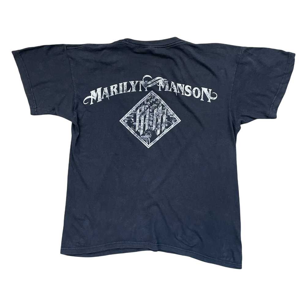Vintage rare 2003 Marilyn Manson Michey T-shirt - image 2