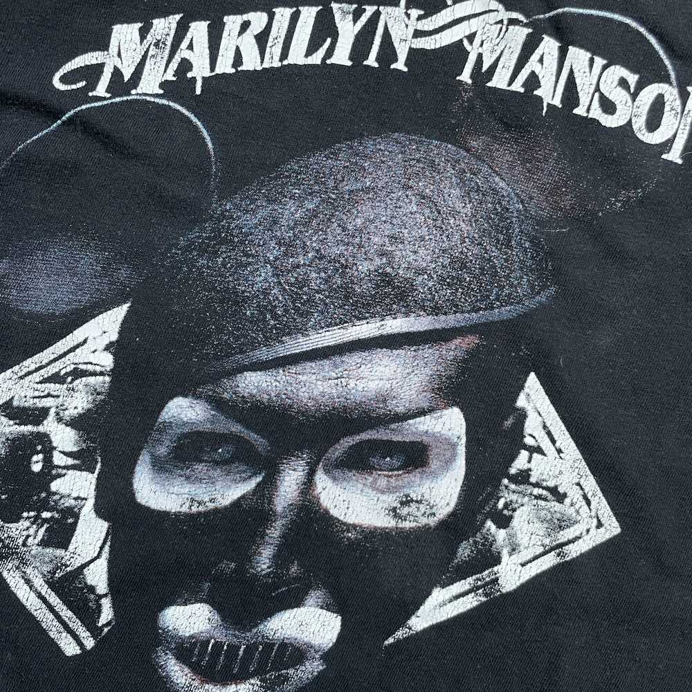 Vintage rare 2003 Marilyn Manson Michey T-shirt - image 4