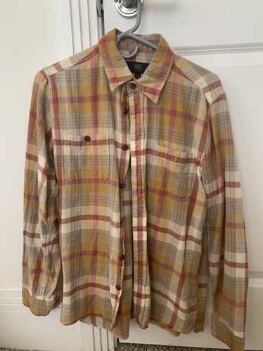 Frye Frye Yellow-pink checked flannel