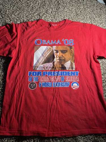 Anvil × Vintage Vintage 2008 Obama T-Shirt