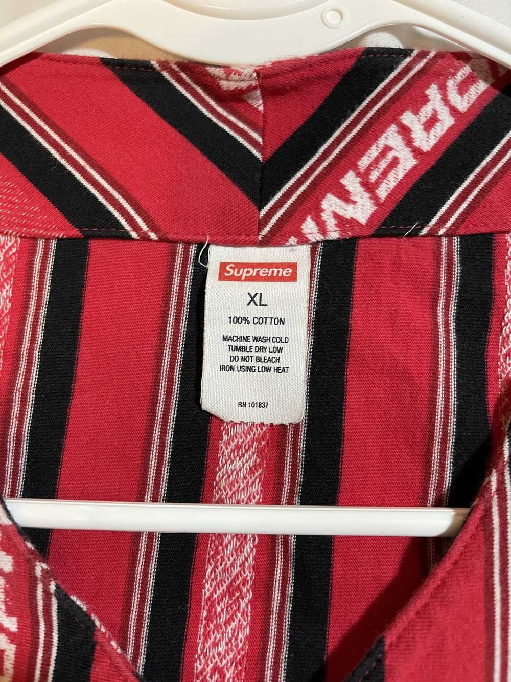 Supreme Supreme Jacquard Logo Baseball Jersey SS19 - image 3