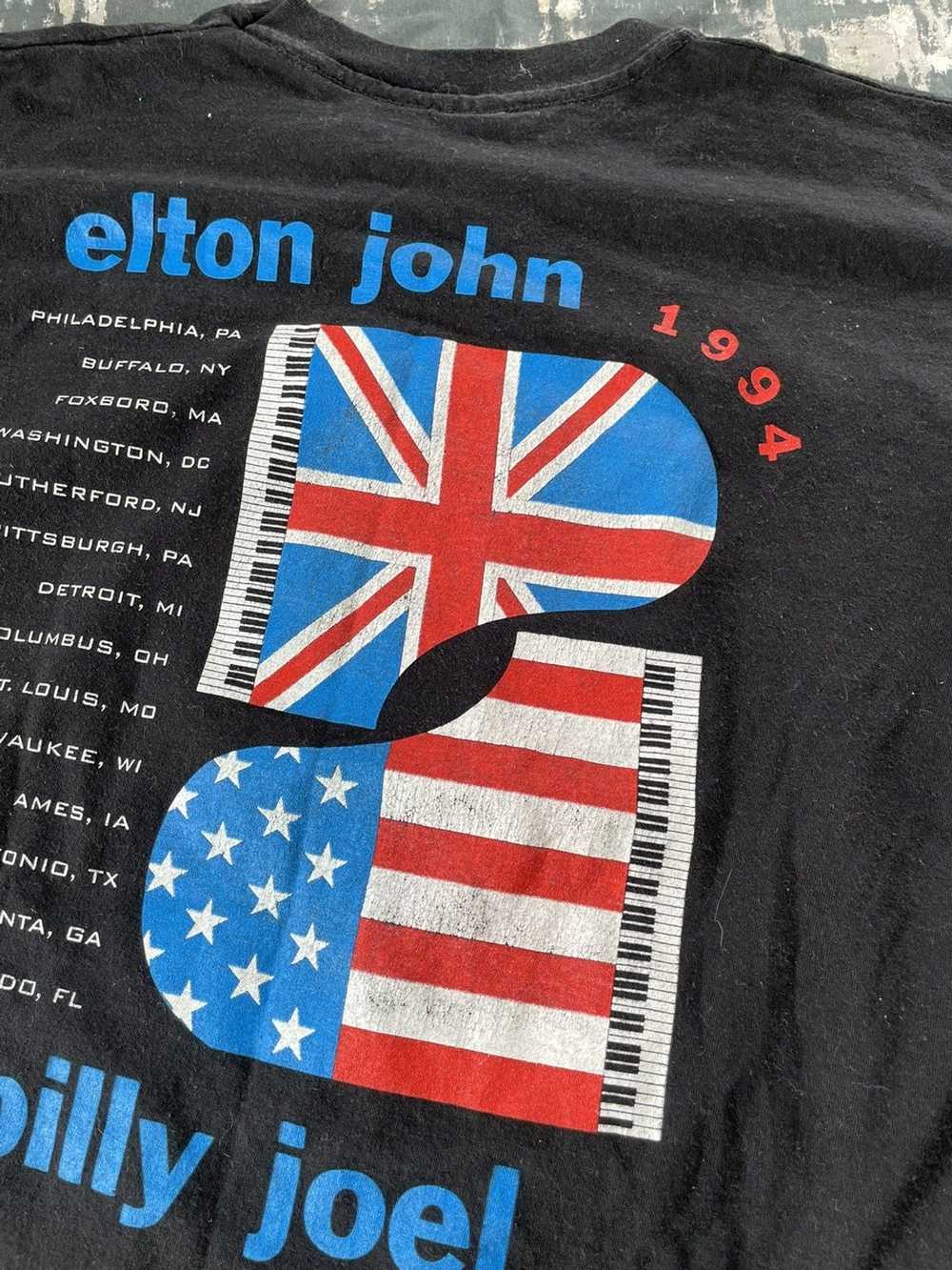 Band Tees × Vintage Vintage Elton John - image 5