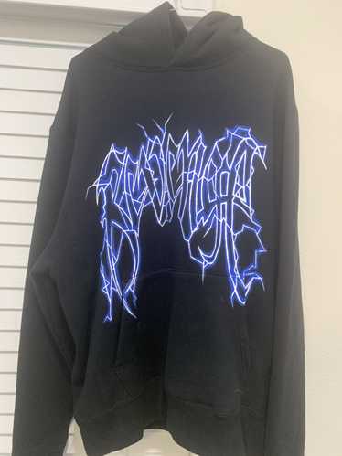 Revenge Exclusive blue lightning hoodie