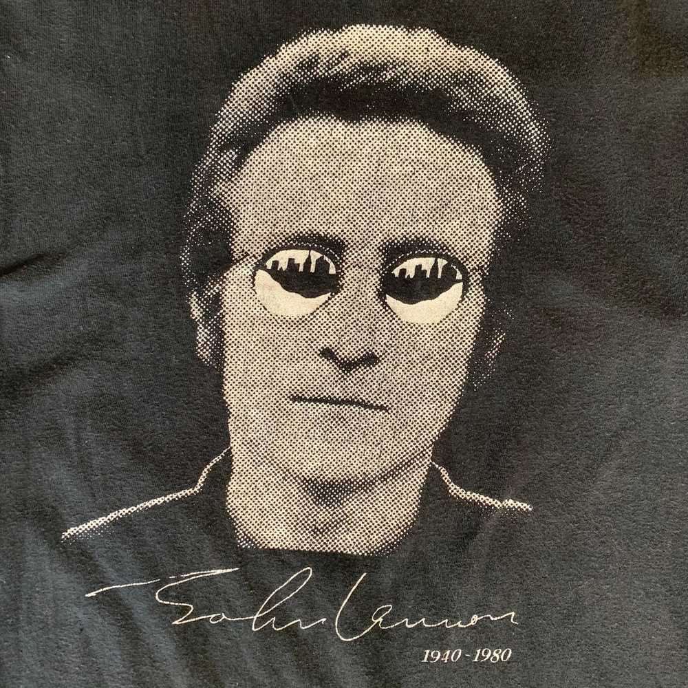 Vintage 80s John Lennon Memorial Tee!! - image 2