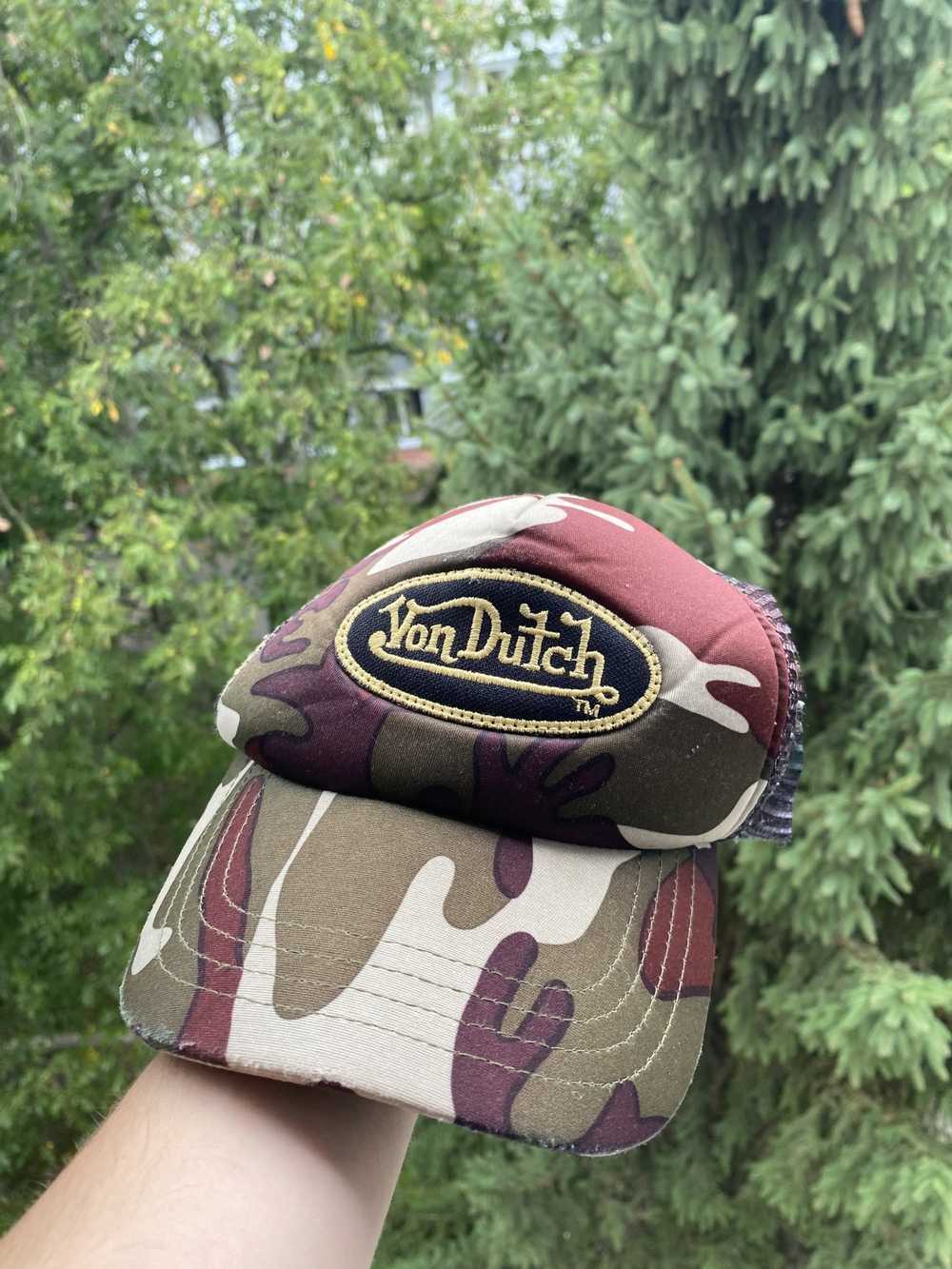 Vintage × Von Dutch Vintage Von Dutch Cap Camo - image 2