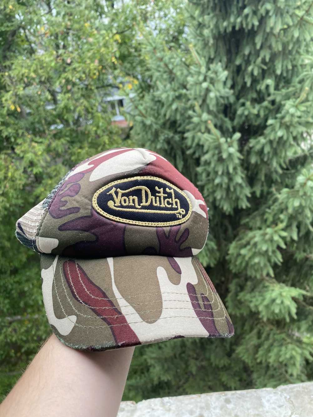 Vintage × Von Dutch Vintage Von Dutch Cap Camo - image 3