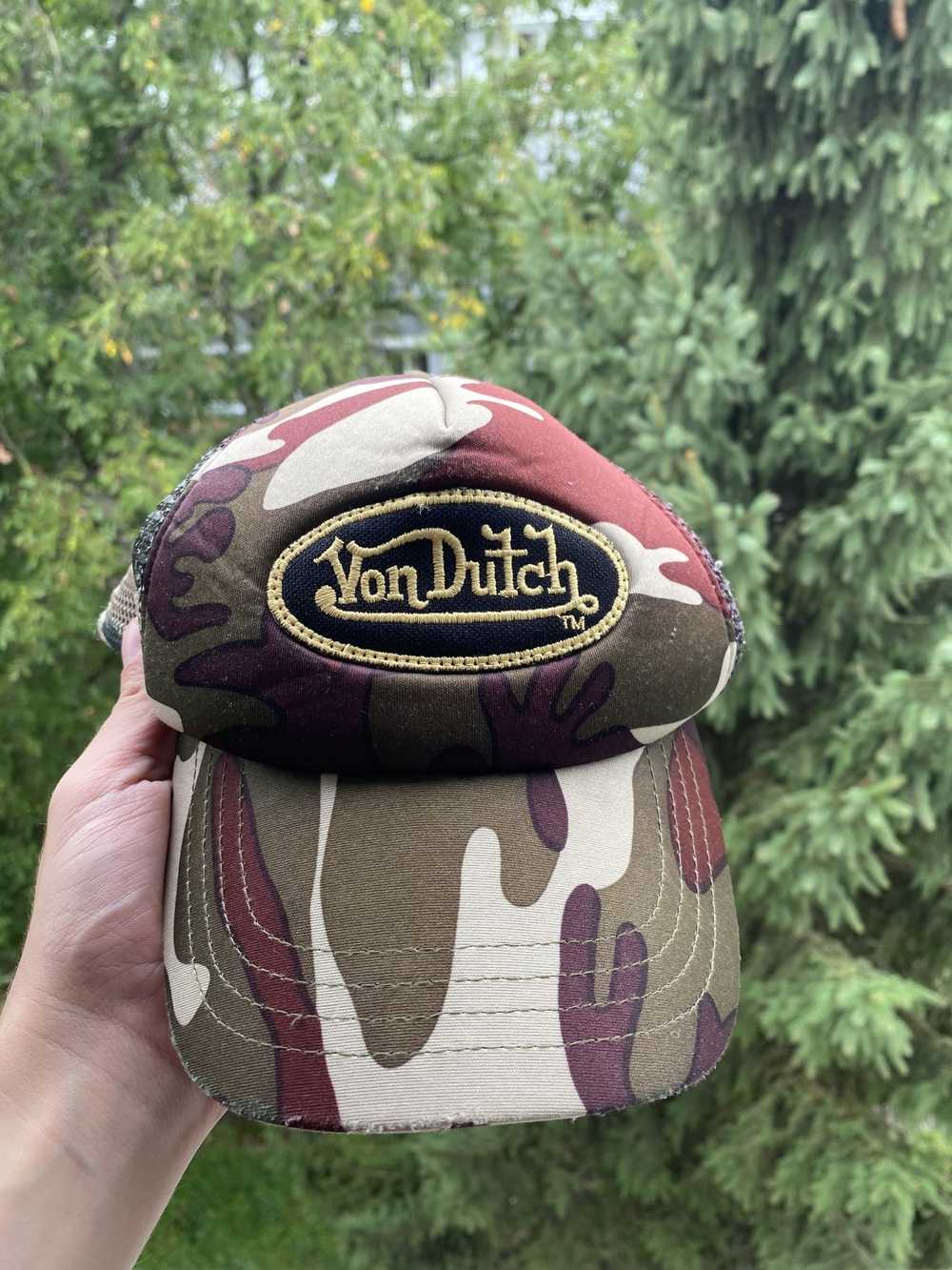 Vintage × Von Dutch Vintage Von Dutch Cap Camo - image 4