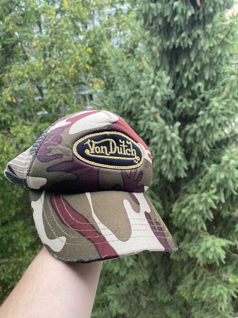 Vintage × Von Dutch Vintage Von Dutch Cap Camo - image 9