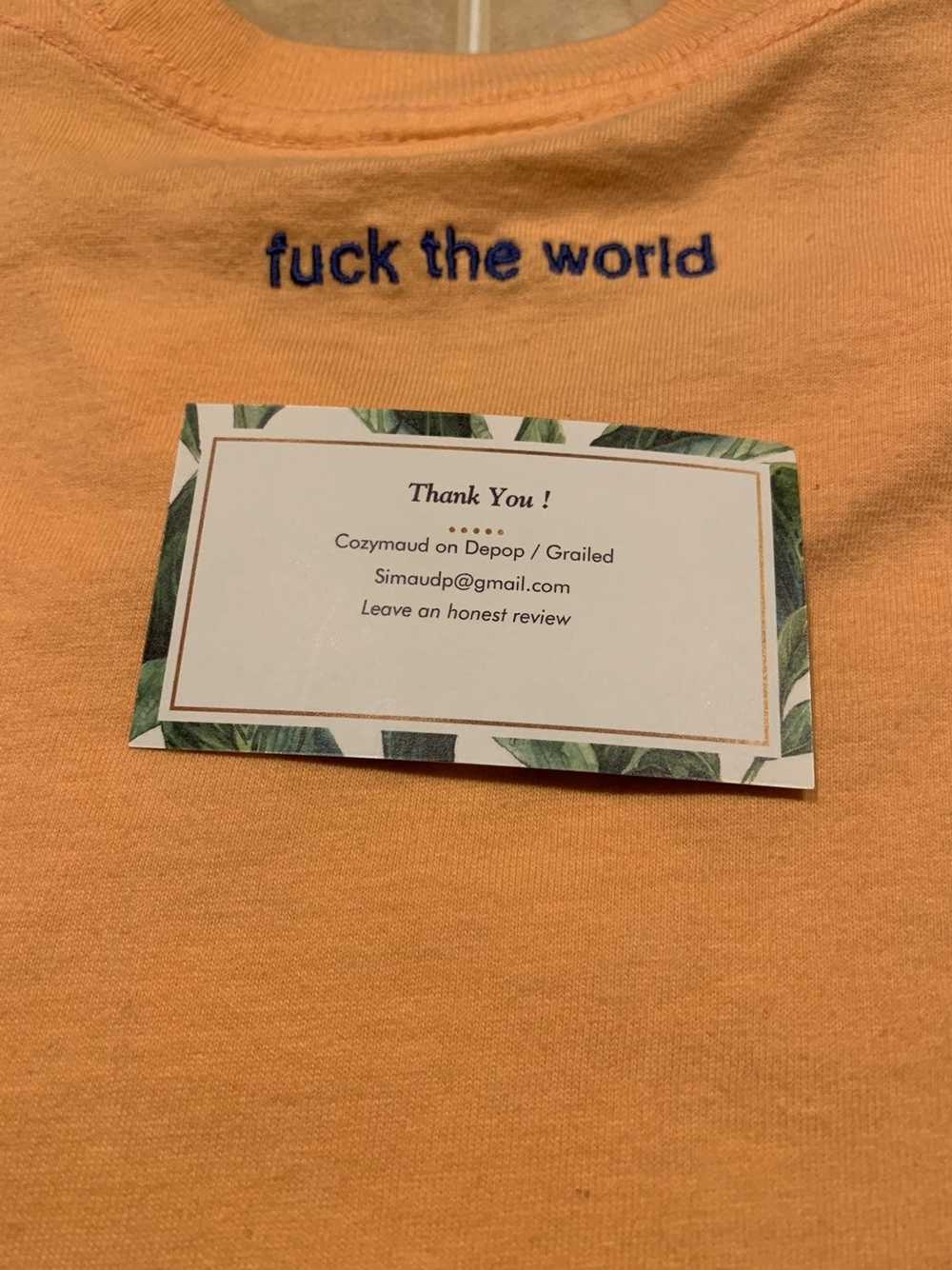 Supreme Supreme Fuck the World Tee - image 5