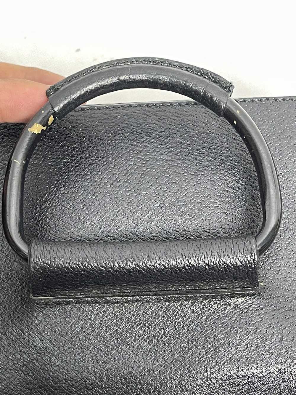 Gucci Authentic Vintage Gucci Black Cosmetic Bag - image 12