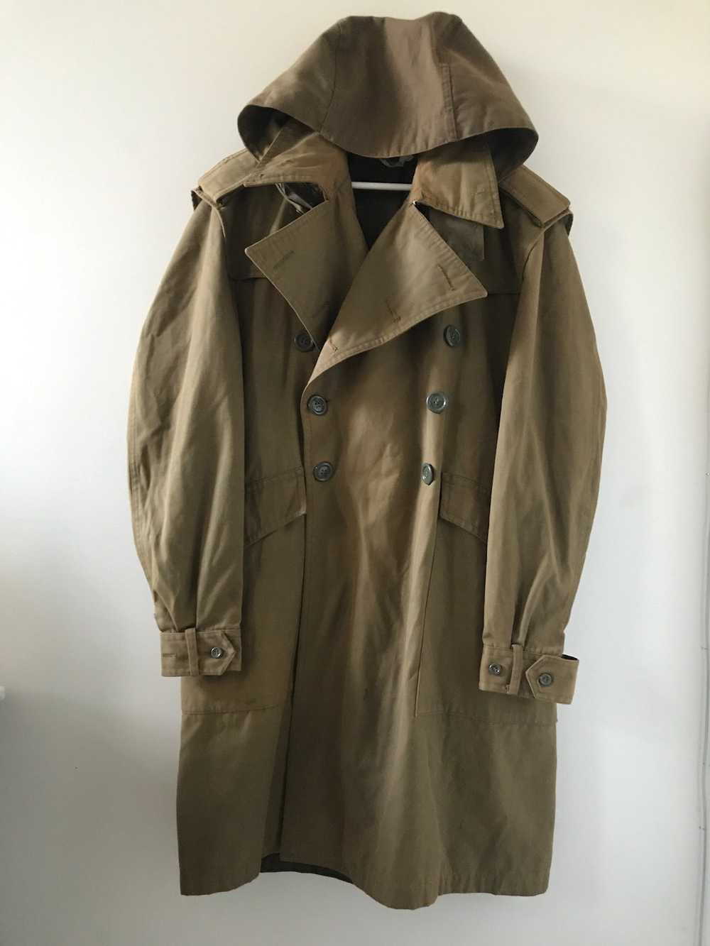 Vintage Rare Vintage 60s Spanish Military Trench Coat - Gem