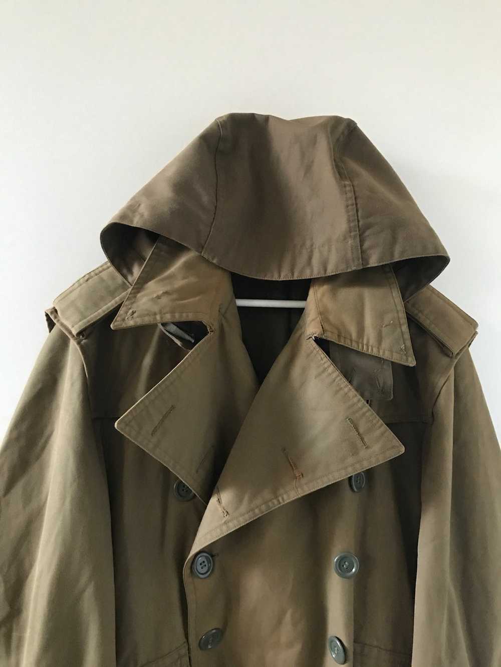 Vintage Rare Vintage 60s Spanish Military Trench Coat - Gem