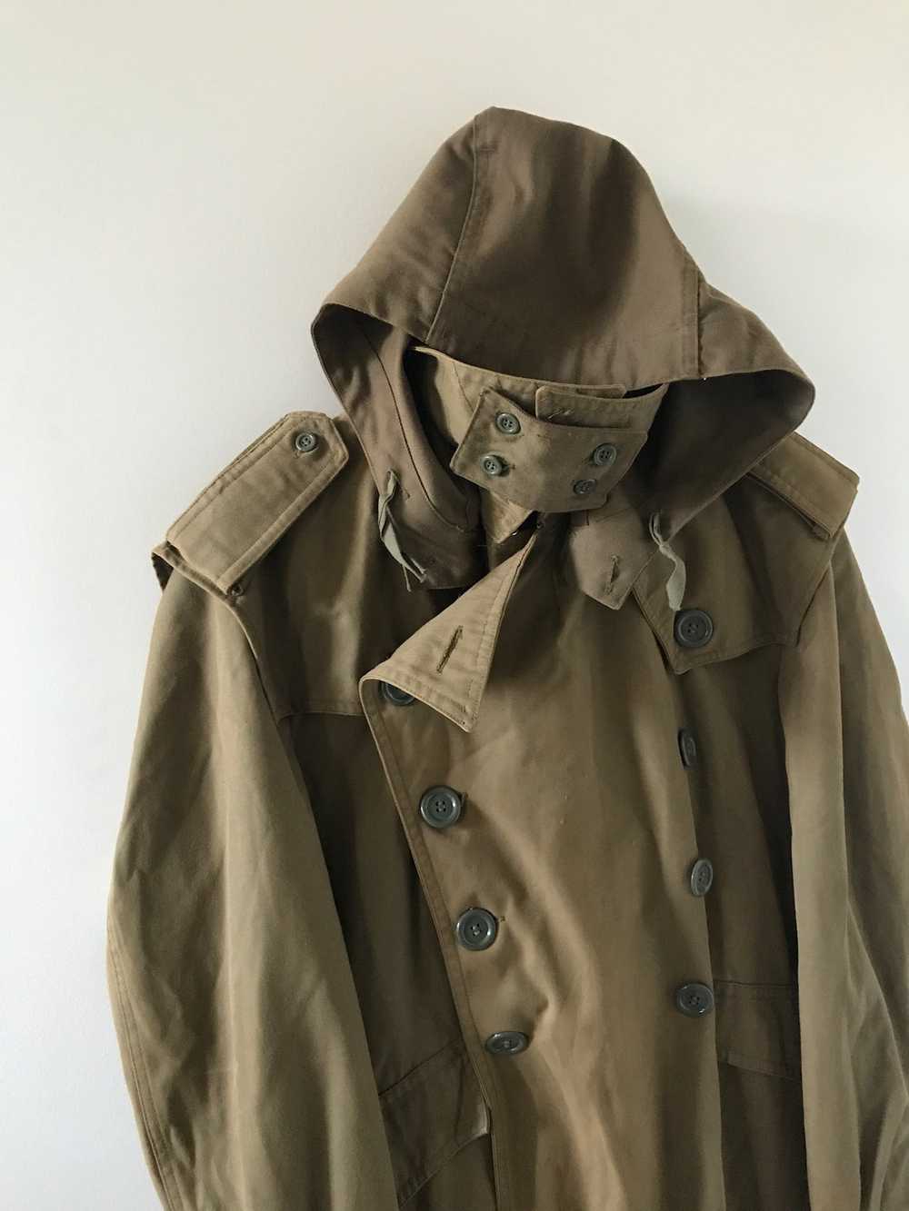 Vintage Rare Vintage 60s Spanish Military Trench Coat - Gem