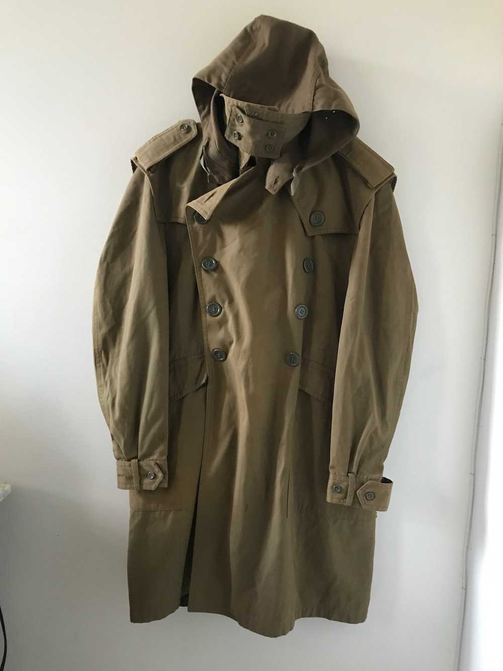 Vintage Rare Vintage 60s Spanish Military Trench Coat - Gem