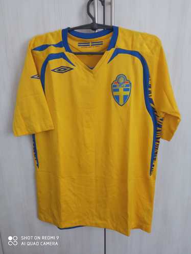 Soccer Jersey × Umbro × Vintage Sweden Home footba