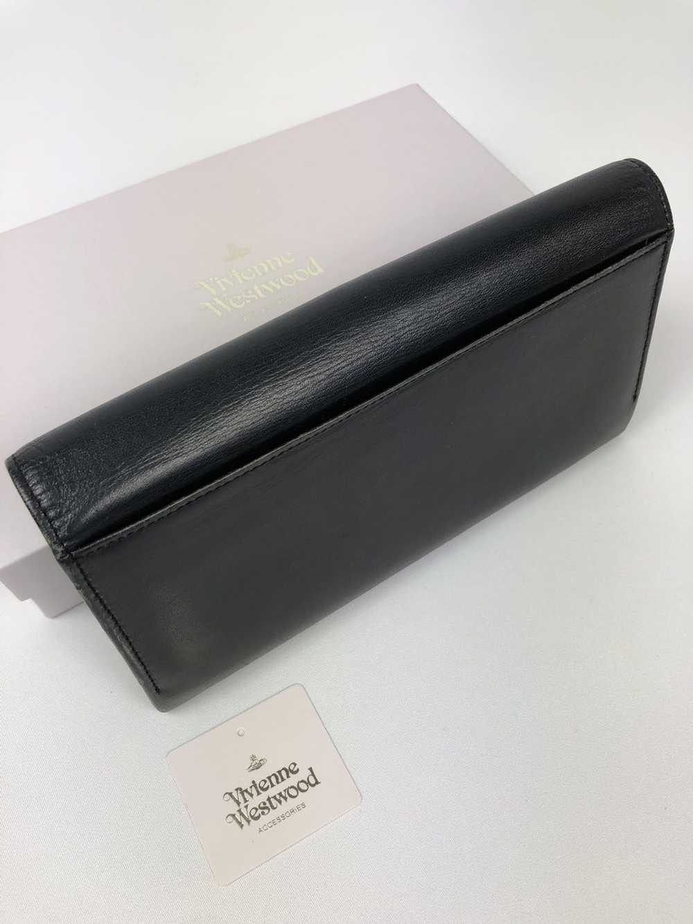 Vivienne Westwood Orb leather long wallet - image 2
