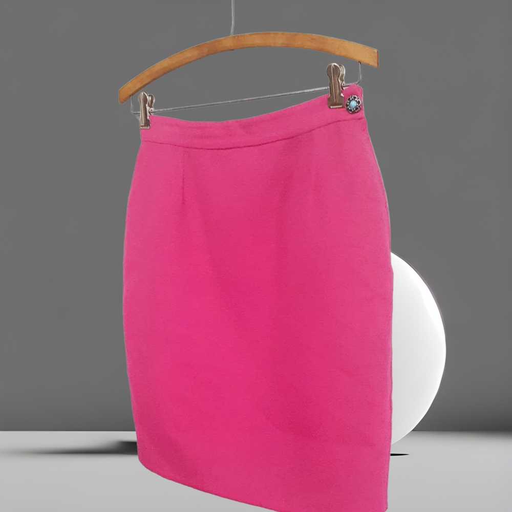 90s Hot Pink Vintage Gianfranco Ferre Hot Pink Wo… - image 6