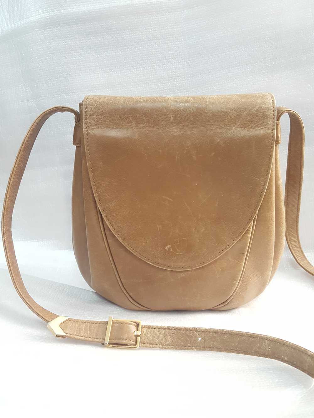 Charles Jourdan Paris Vintage Leather Crossbody B… - image 5