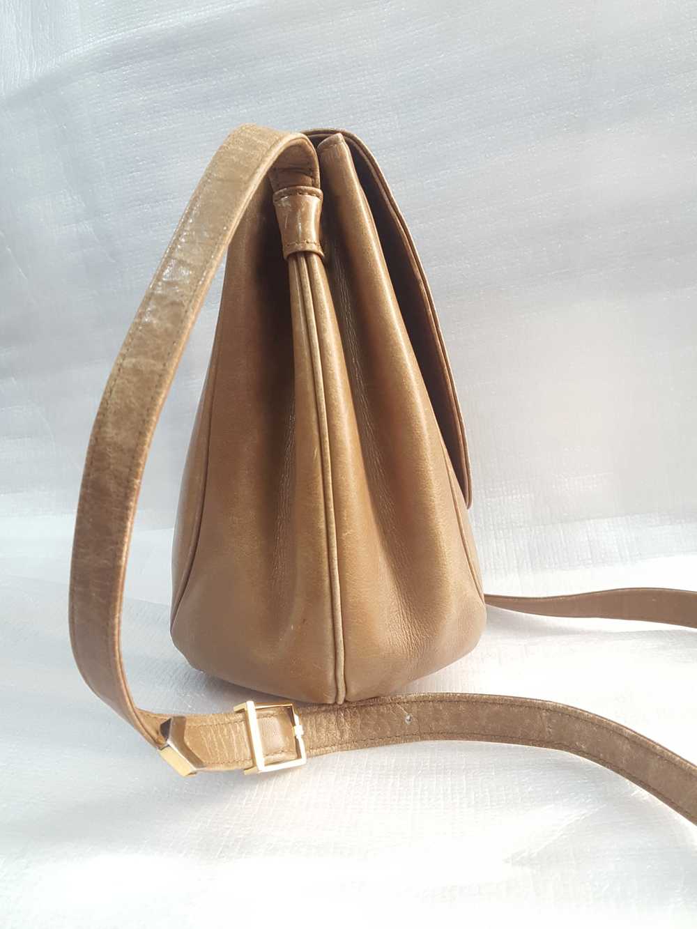 Charles Jourdan Paris Vintage Leather Crossbody B… - image 6