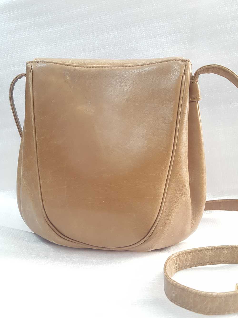 Charles Jourdan Paris Vintage Leather Crossbody B… - image 7