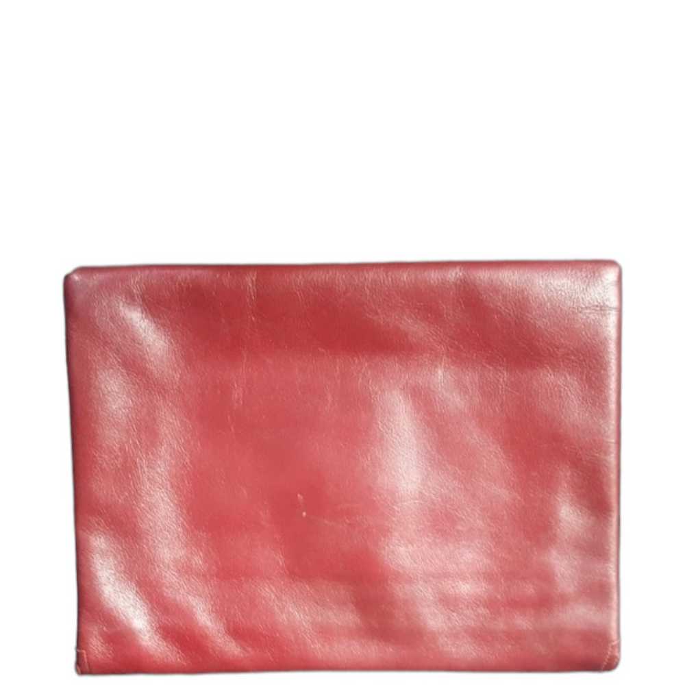 Halston Leather Envelope Clutch - image 3