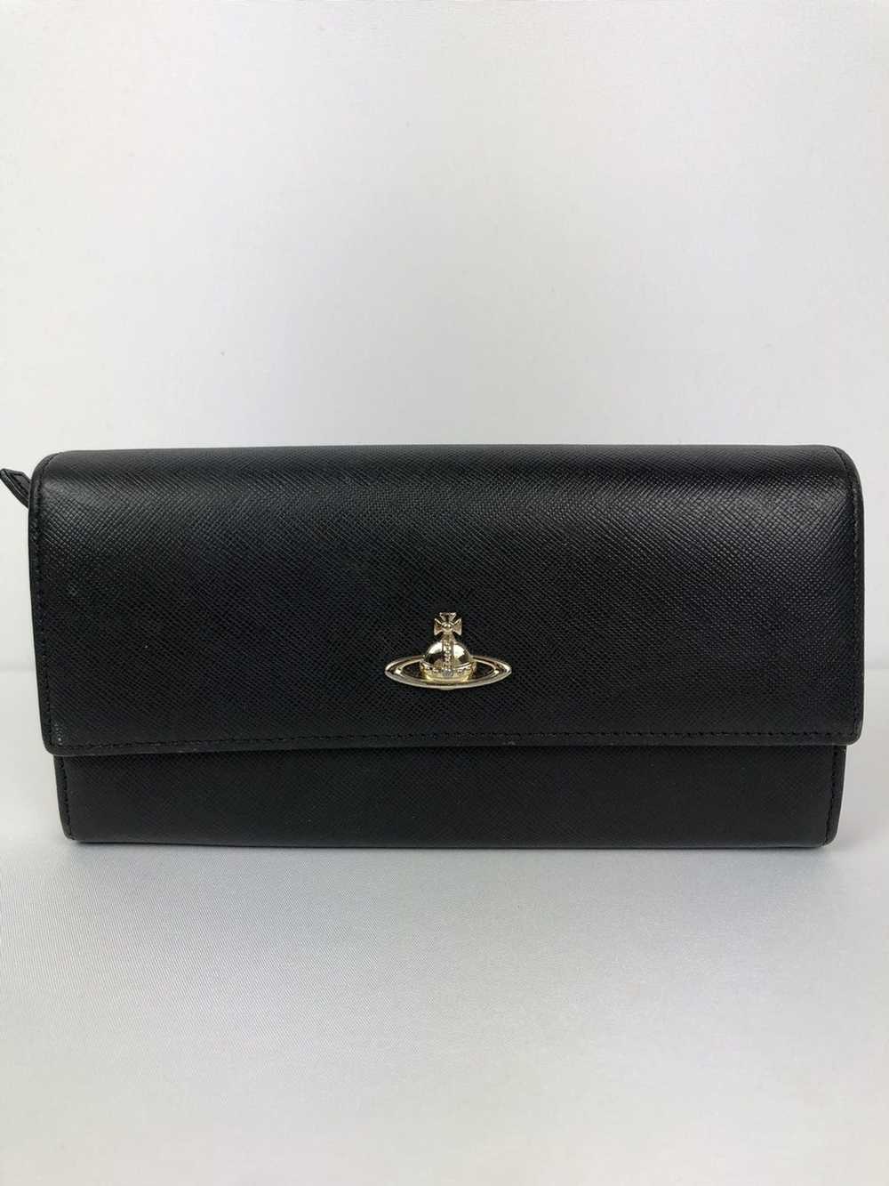 Vivienne Westwood Orb leather long wallet - image 1