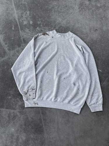 Blank × Streetwear × Vintage Vintage 80's Grey Pa… - image 1